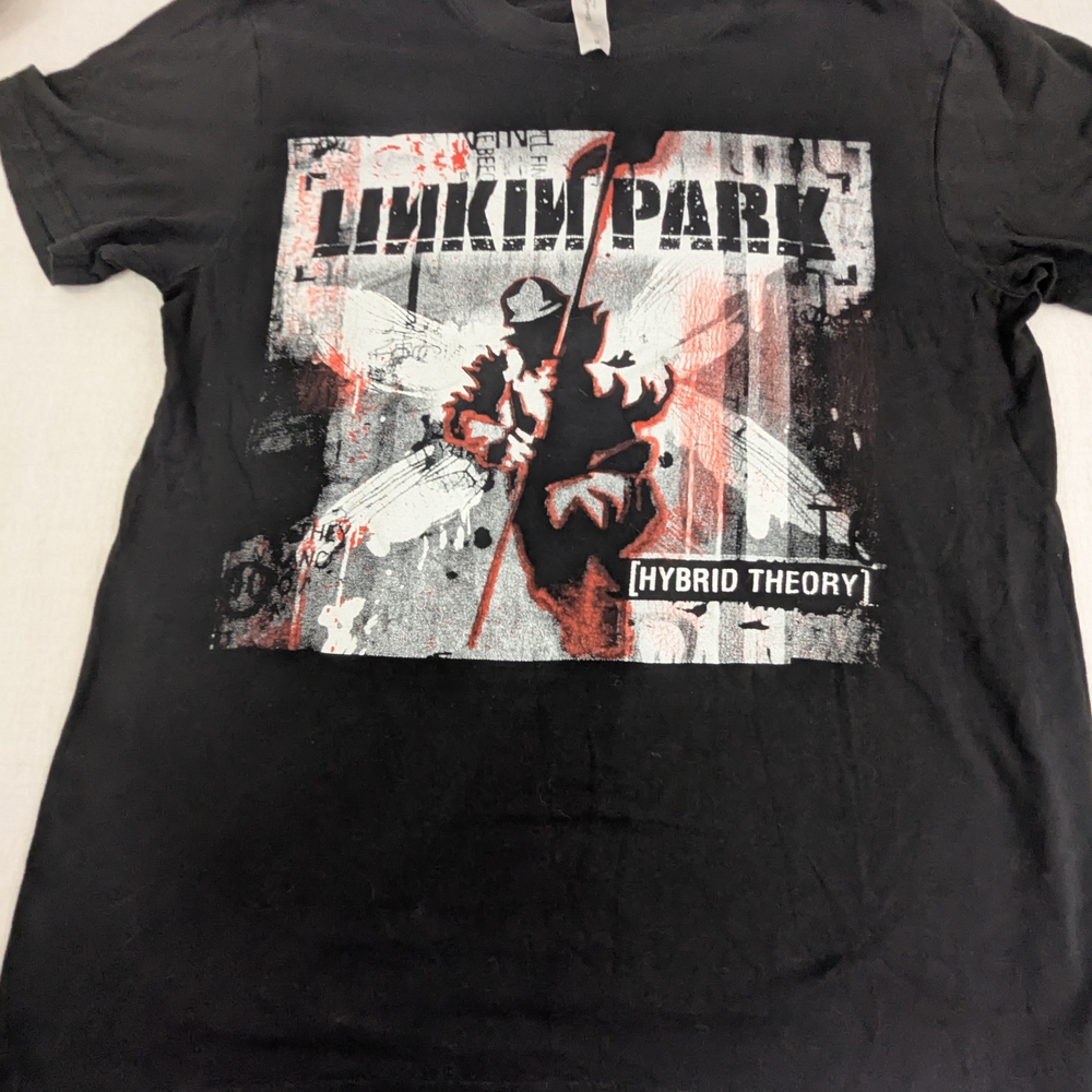 Linkin Park Hybrid Theory Black Tee Size Medium